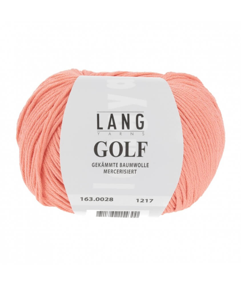 pelote coton Lang Yarns 028 rose 28 layette bébé pelote coton Lang Yarns 028 rose 28 layette bébé