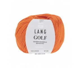 pelote coton Lang Yarns  orange 459 fruit