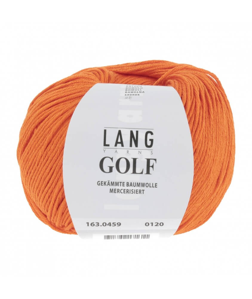 pelote coton Lang Yarns  orange 459 fruit