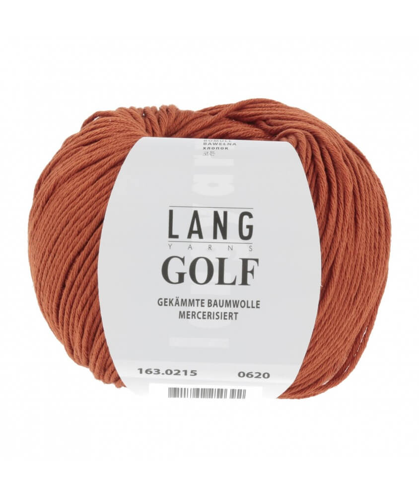 pelote coton Lang Yarns  marron naturel nature 215 sperenza