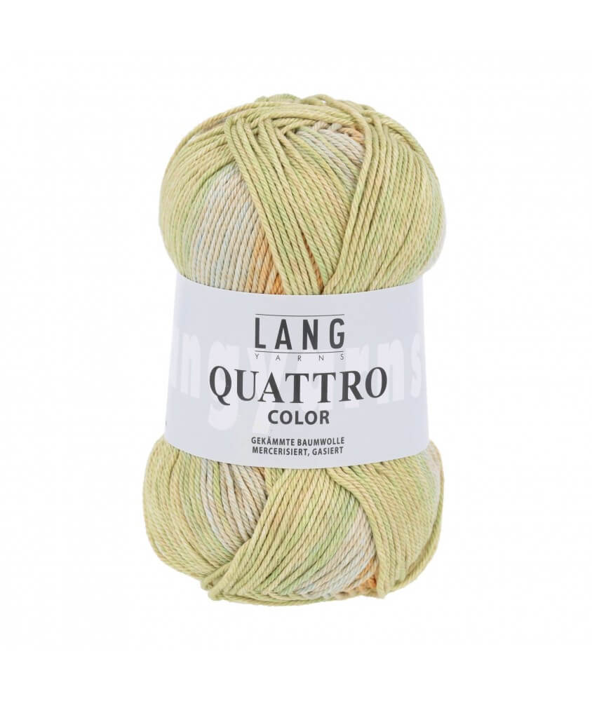 Pelote coton Lang Yarns Quattro color multicolore