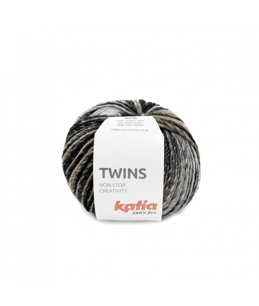 Pelote de laine TWINS - Katia Pelote de laine TWINS - Katia