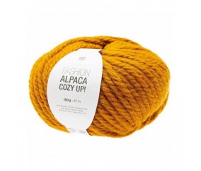 Rico design Fashion Alpaca cozy up jaune moutarde sperenza