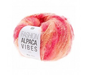Pelote FASHON ALPACA VIBES AR - Rico Design  rose