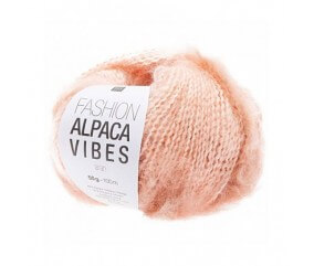 Pelote FASHON ALPACA VIBES AR - Rico Design  ecru