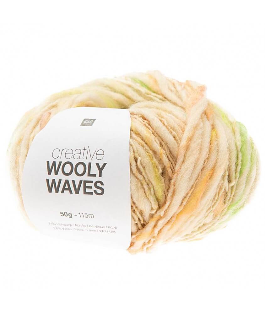 CREATIVE WOOLY WAVES - Rico Design gris