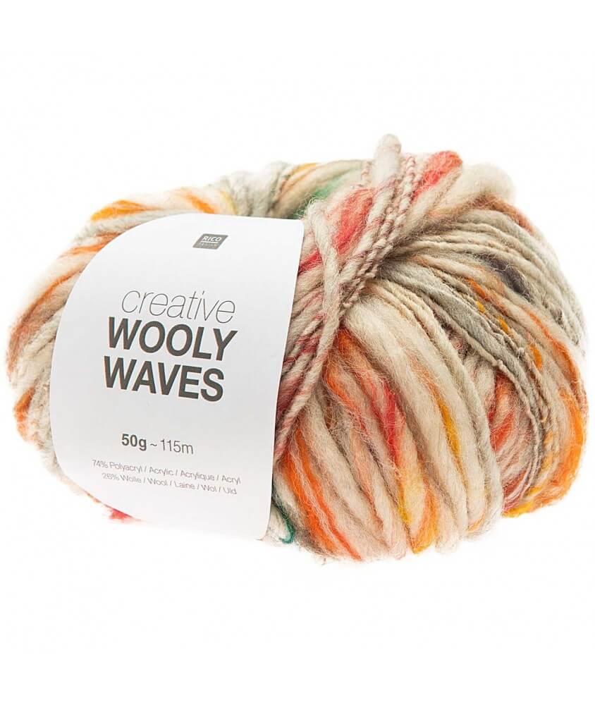 CREATIVE WOOLY WAVES - Rico Design gris CREATIVE WOOLY WAVES - Rico Design gris