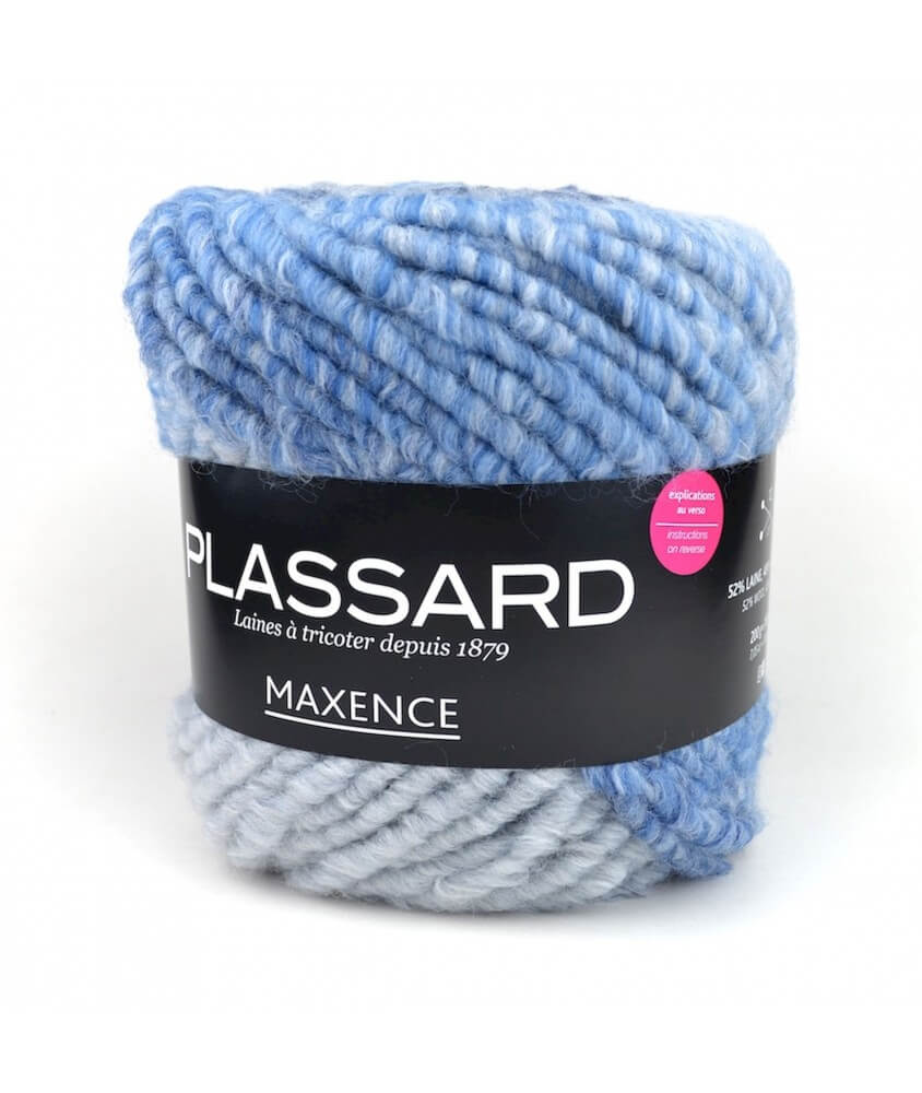 Pelote de laine à tricoter MAXENCE - Plassard