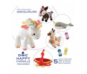 BOOK 1 Happy Chenille Animaux fantastiques - Dmc