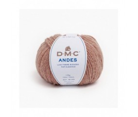 Pelote de laine alpaga ANDES - DMC Rose