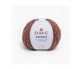 Pelote de laine alpaga ANDES - DMC rouge