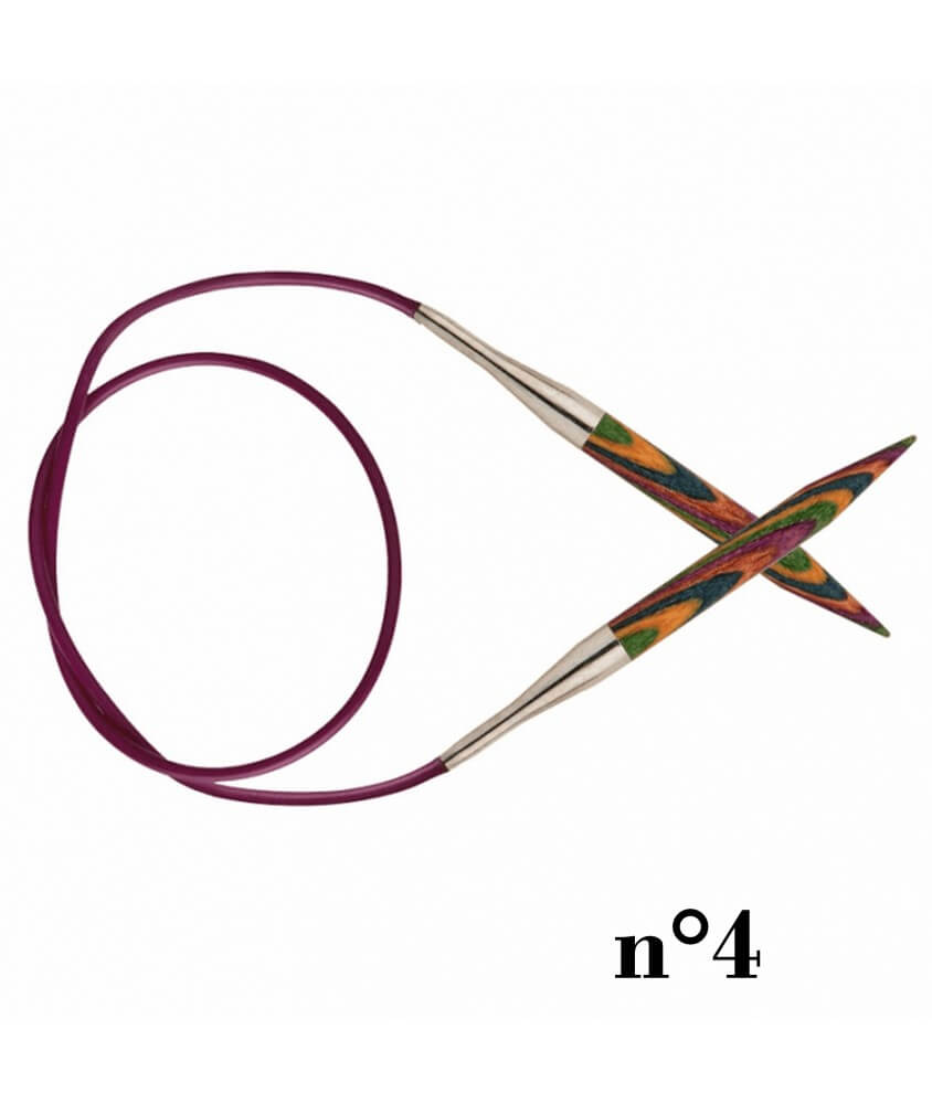 aiguilles circulaire bois symfonie 80cm n°4 knitpro aiguilles circulaire bois symfonie 80cm n°4 knitpro