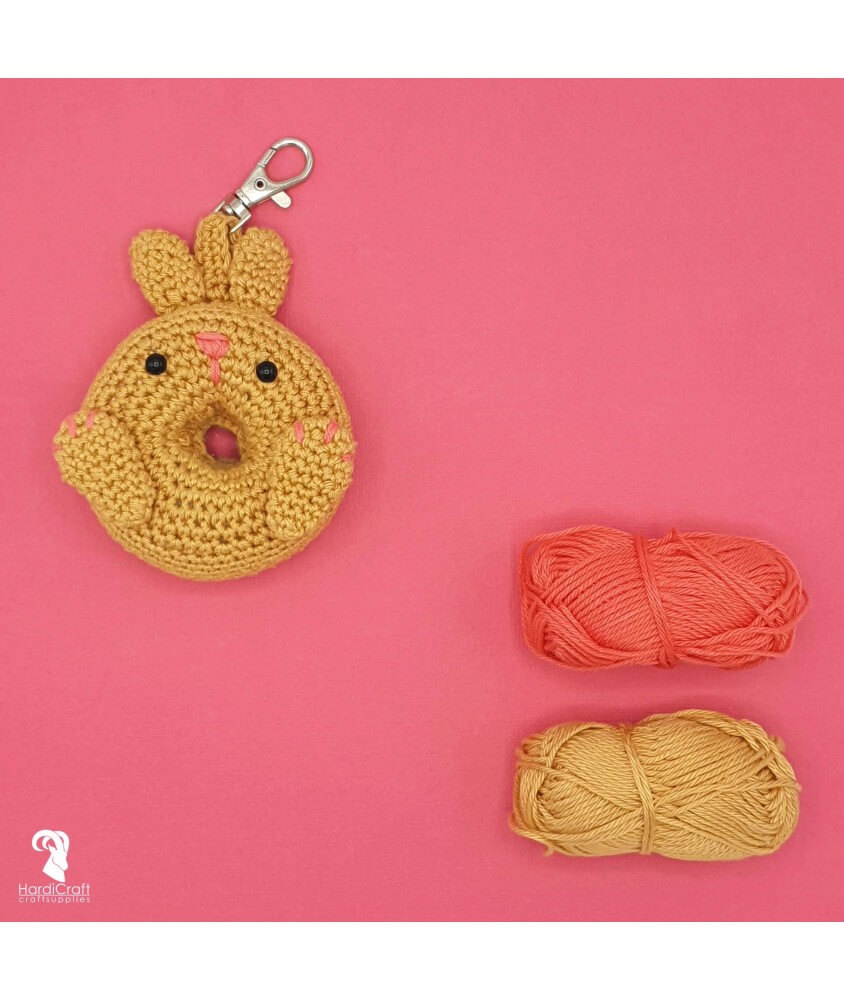 Kit Crochet Donut Lapin - Amigurumi Hardicraft