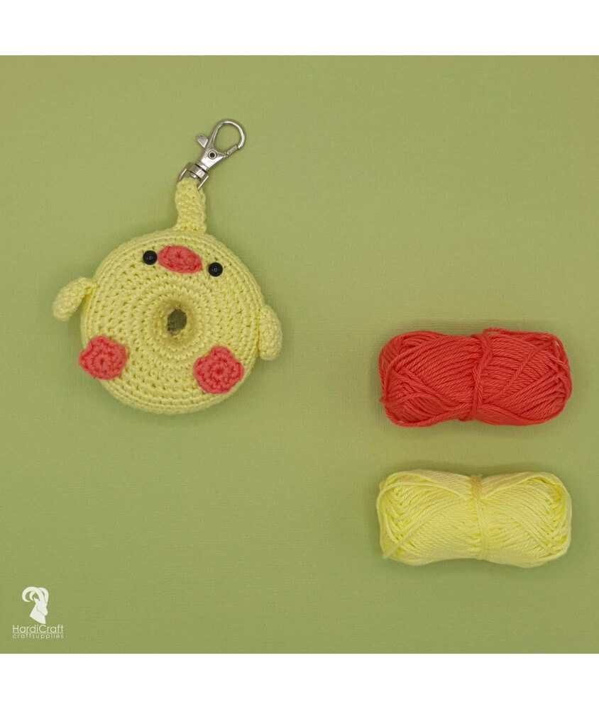 Kit Crochet Donut Poussin - Amigurumi Hardicraft sperenza petit poussin jaune