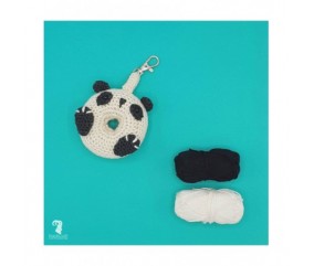 Kit Crochet Donut Panda - Amigurumi Hardicraft 	 petit panda de chine mignon doux sperenza