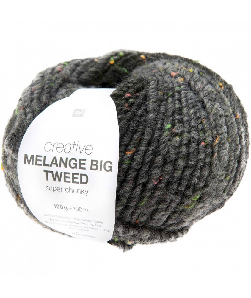 Creative Melange Big Tweed chunky rico design sperenza noir Creative Melange Big Tweed chunky rico design sperenza noir