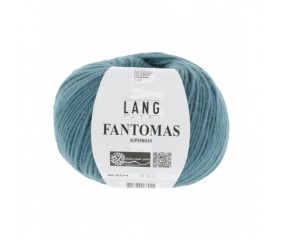 Laine à tricoter FANTOMAS - Lang Yarns Bleu 274