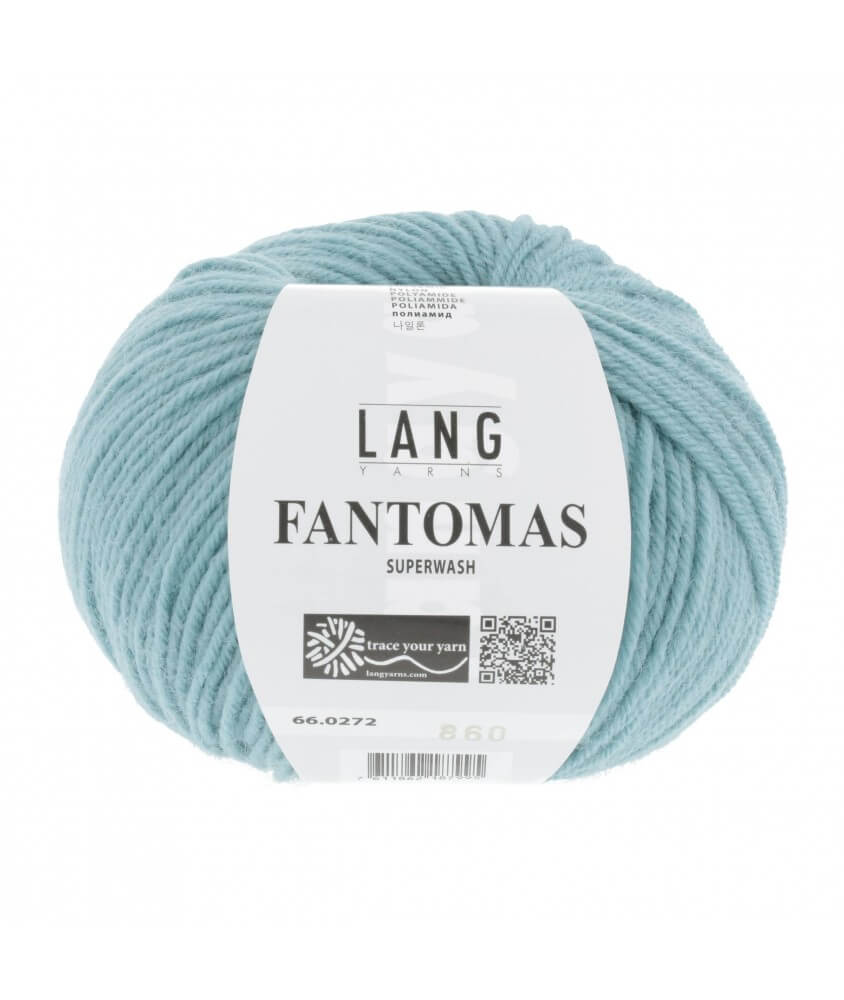 Laine à tricoter FANTOMAS - Lang Yarns Sperenza Bleu 272