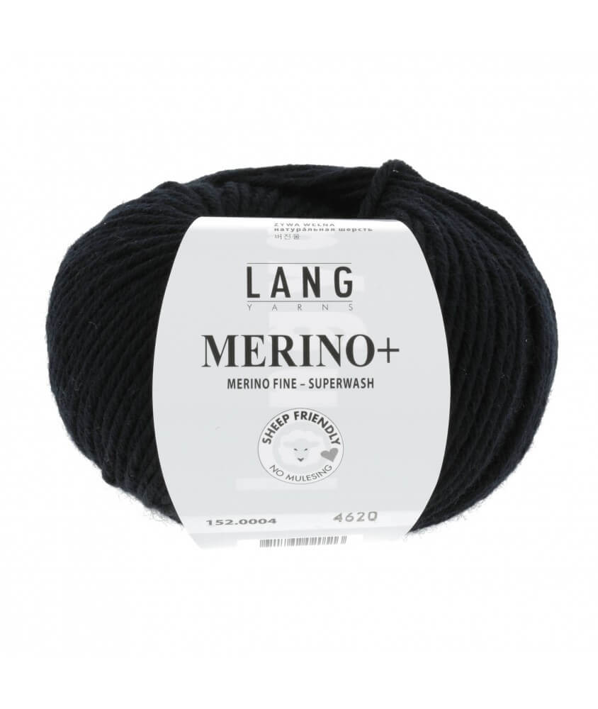 Laine MERINO PLUS - Lang Yarns sperenza 04 bleu foncé