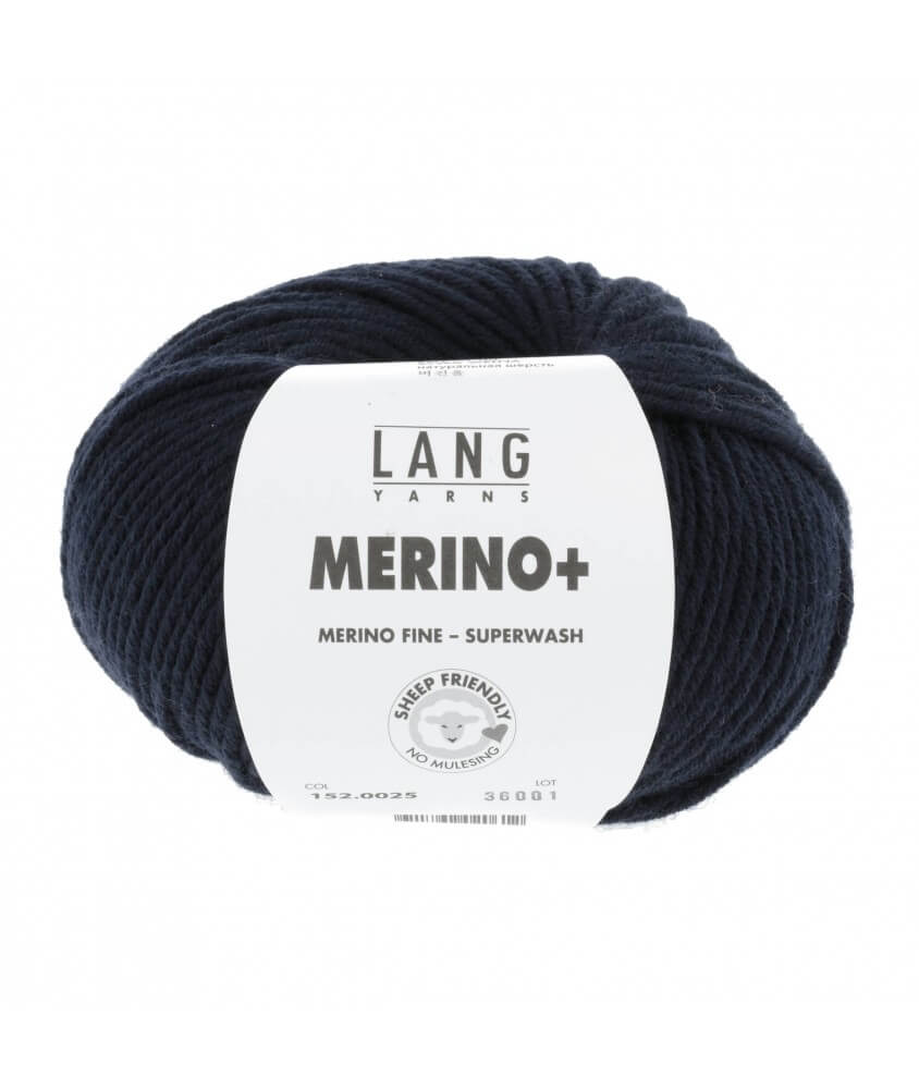 Laine MERINO PLUS - Lang Yarns sperenza 25 bleu