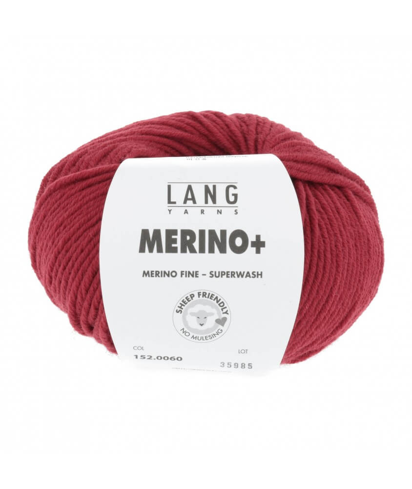 Laine MERINO PLUS - Lang Yarns sperenza rouge 60 152