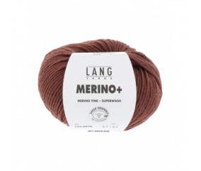 Laine MERINO PLUS - Lang Yarns sperenza 76 rouge