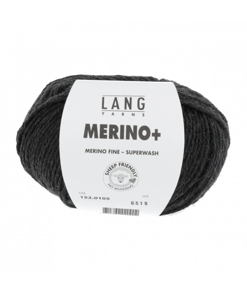 Laine MERINO PLUS - Lang Yarns sperenza noir 105