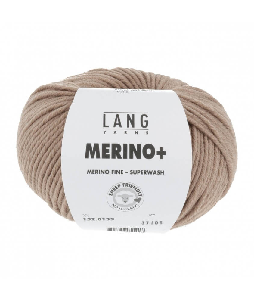 Laine MERINO PLUS - Lang Yarns sperenza 139 Marron