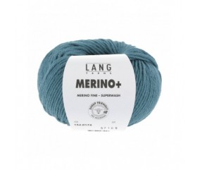 Laine MERINO PLUS - Lang Yarns sperenza bleu 174