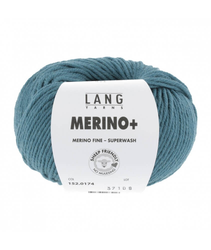 Laine MERINO PLUS - Lang Yarns sperenza bleu 174