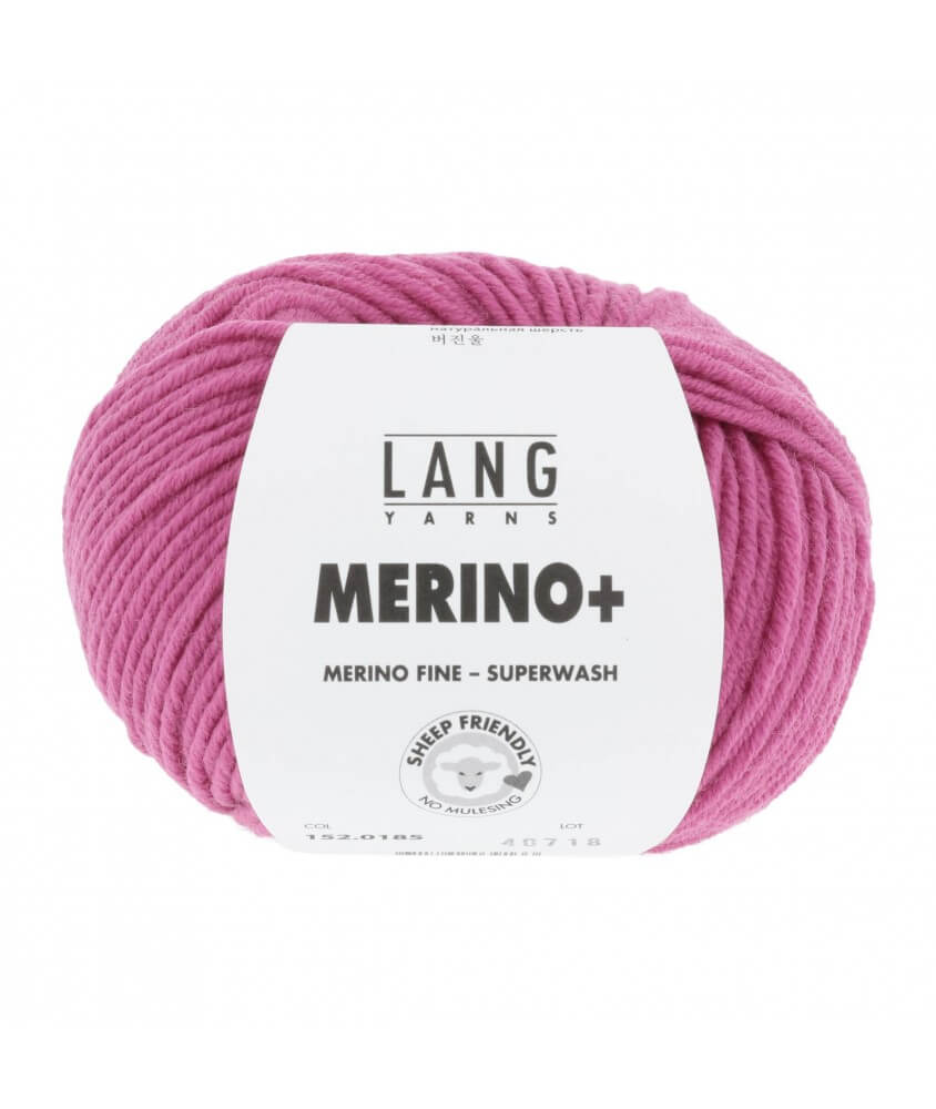 Laine MERINO PLUS - Lang Yarns sperenza rose 185