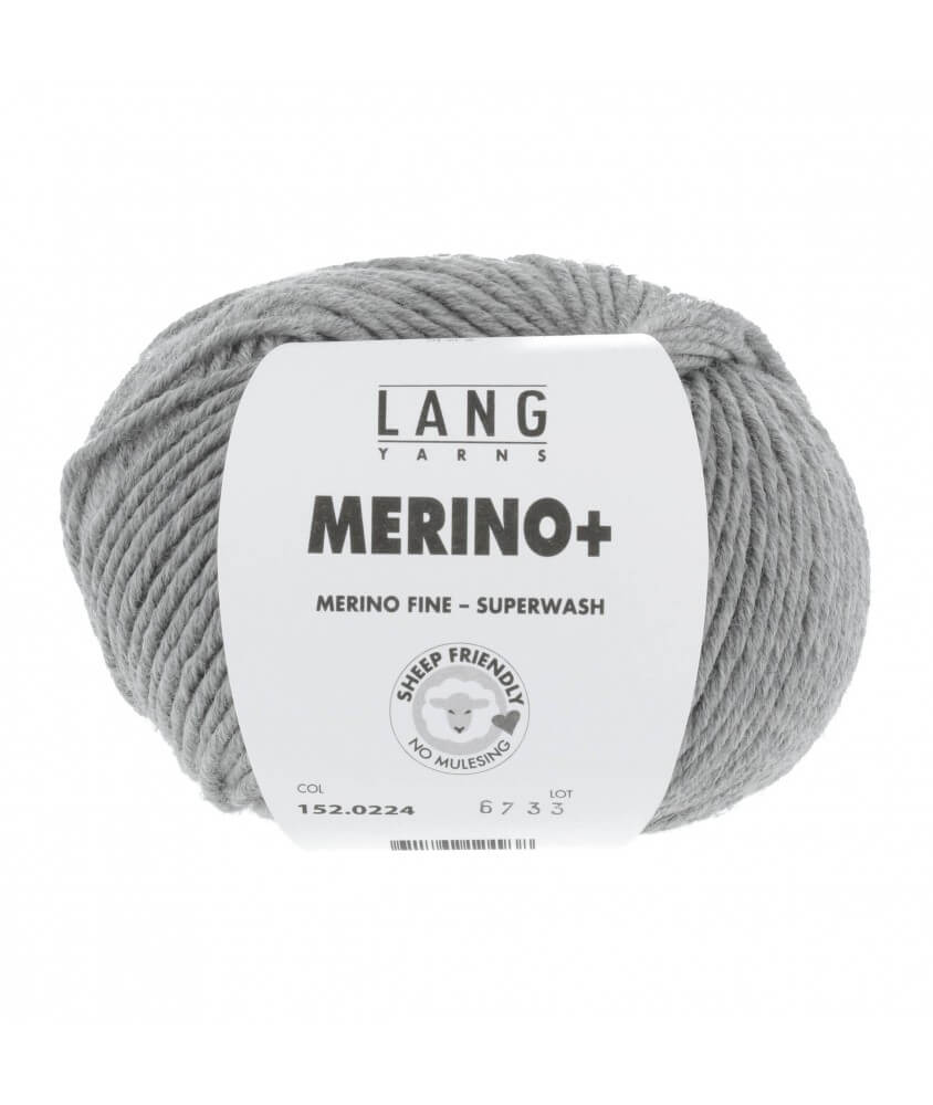 Laine MERINO PLUS - Lang Yarns sperenza  24 gris