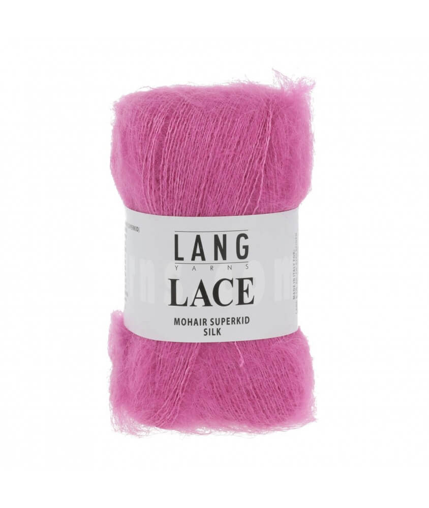 Mohair et soie à tricoter LACE 25 GR - Lang Yarns Sperenza rose 85 085 Mohair et soie à tricoter LACE 25 GR - Lang Yarns Sperenza rose 85 085