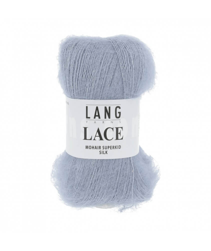 Mohair et soie à tricoter LACE 25 GR - Lang Yarns Sperenza Bleu 133 0133