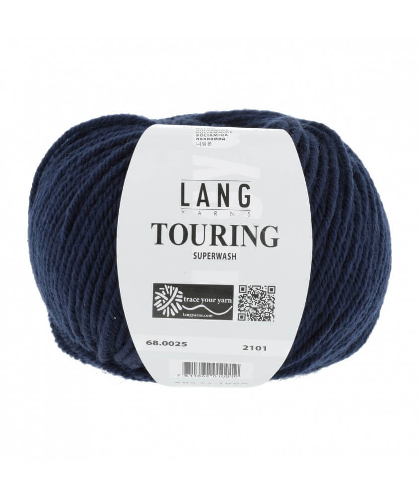  Laine à tricoter TOURING - Lang Yarns Sperenza pelote 25 025 0025 Bleu