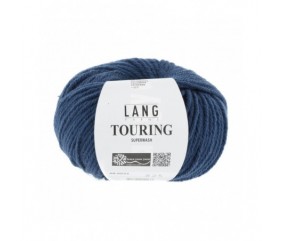  Laine à tricoter TOURING - Lang Yarns Sperenza pelote bleu 33