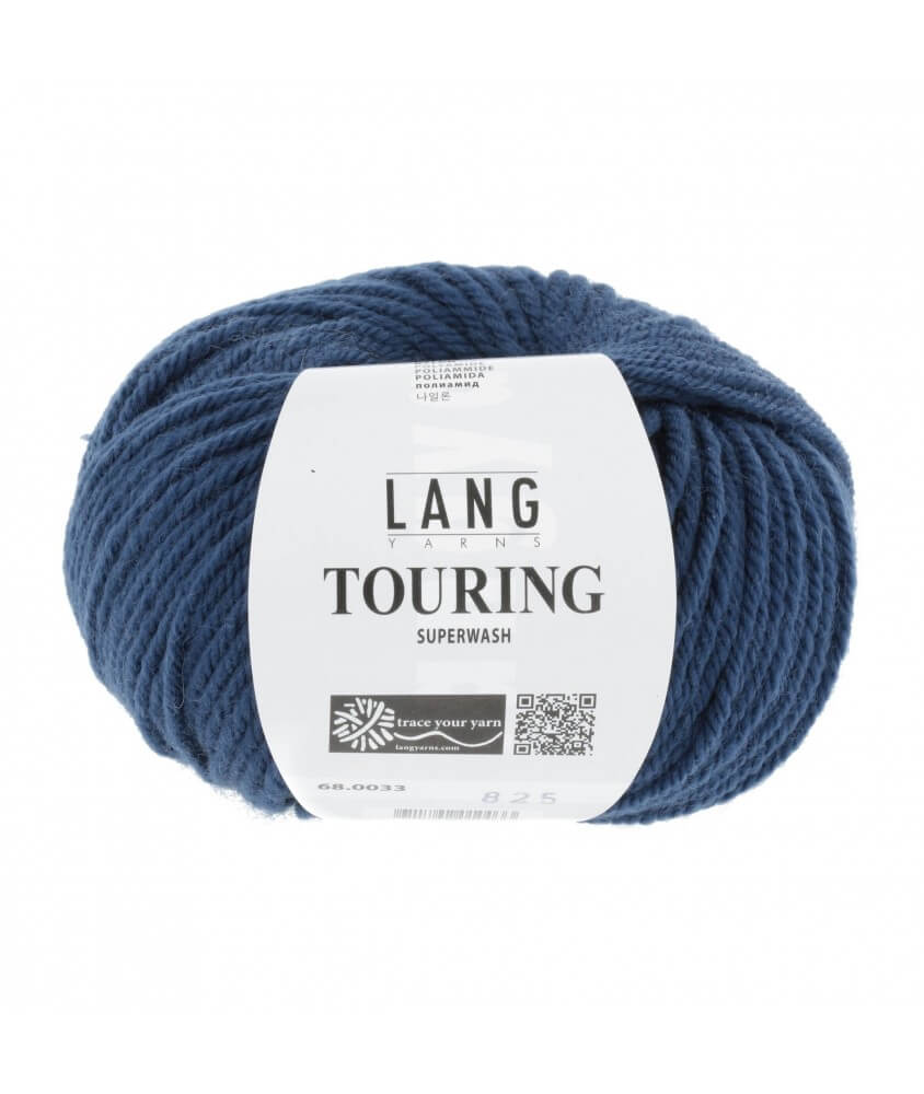  Laine à tricoter TOURING - Lang Yarns Sperenza pelote bleu 33