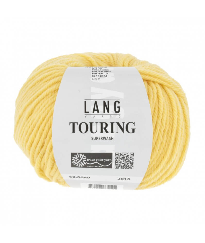  Laine à tricoter TOURING - Lang Yarns Sperenza pelote jaune 69