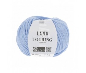  Laine à tricoter TOURING - Lang Yarns Sperenza pelote Bleu 73