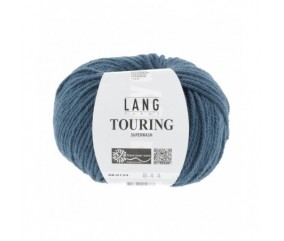  Laine à tricoter TOURING - Lang Yarns Sperenza pelote Bleu beau 134