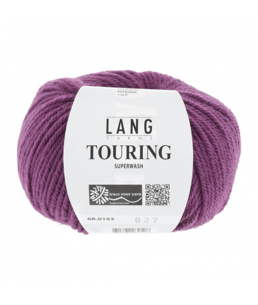  Laine à tricoter TOURING - Lang Yarns Sperenza pelote violet 163