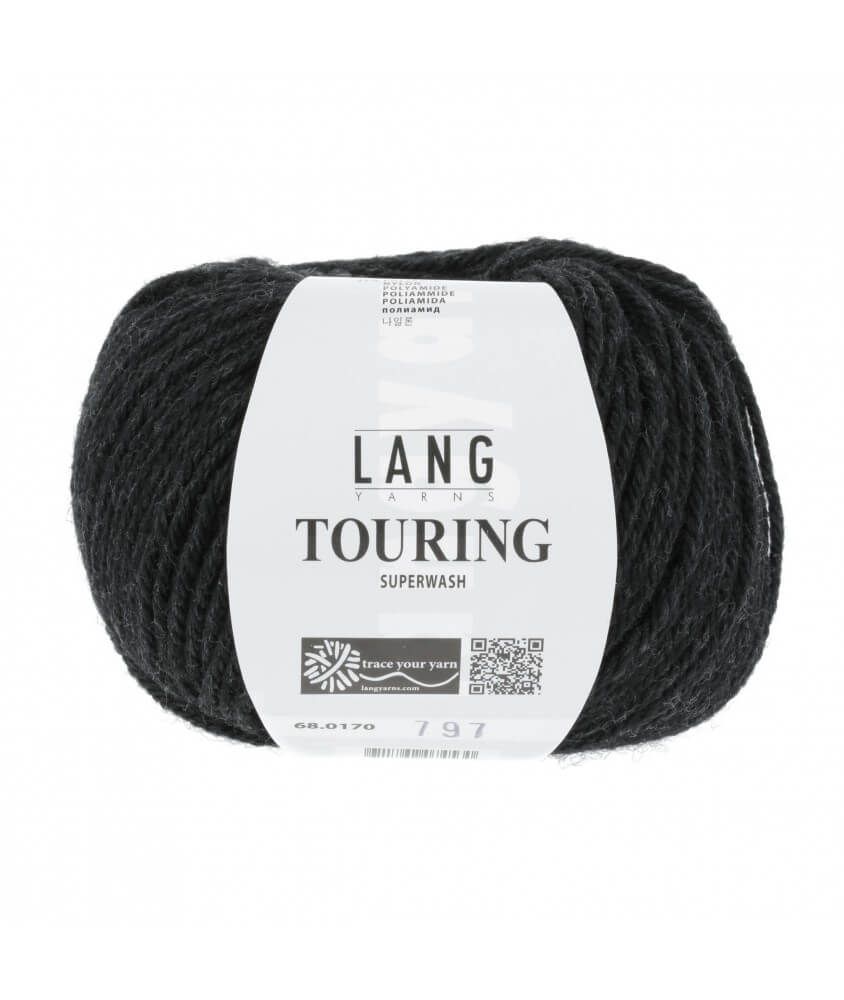 Laine à tricoter TOURING - Lang Yarns Sperenza pelote Gris 170 0170