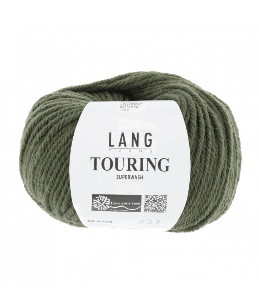  Laine à tricoter TOURING - Lang Yarns Sperenza pelote vert 198 0198