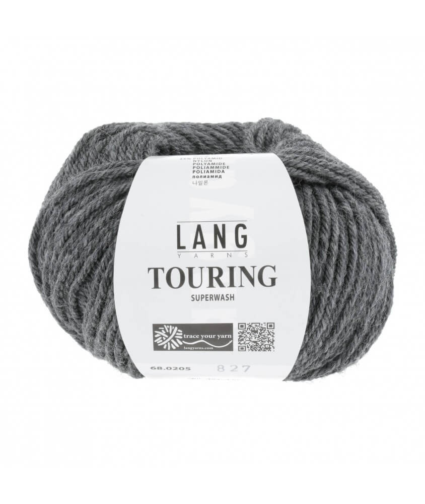  Laine à tricoter TOURING - Lang Yarns Sperenza pelote gris 0205 205 gti