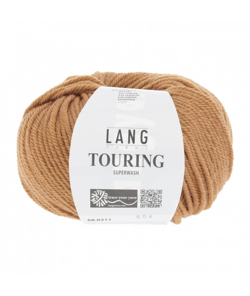  Laine à tricoter TOURING - Lang Yarns Sperenza pelote 211 0211 Marron