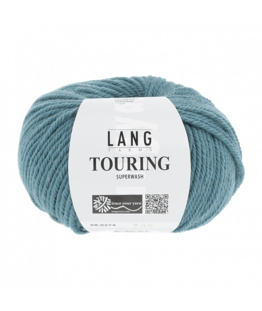  Laine à tricoter TOURING - Lang Yarns Sperenza pelote bleu 0274 274