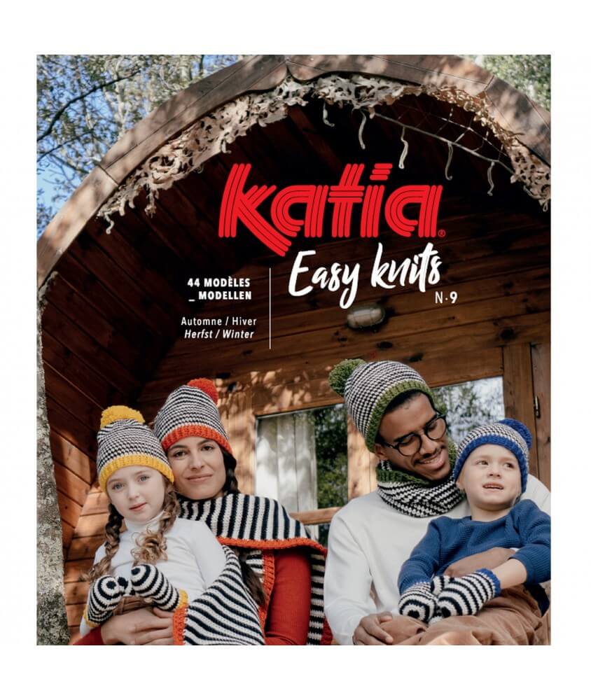 Catalogue Easy Knits Débutants - Katia - Automne/Hiver 2020-21 - N°9 Catalogue Easy Knits Débutants - Katia - Automne/Hiver 2020-21 - N°9