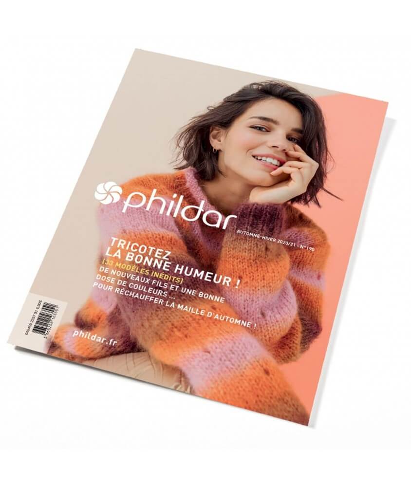Catalogue Femme Tricotez la bonne humeur - Phildar - Automne/Hiver 2020/21 - N°190