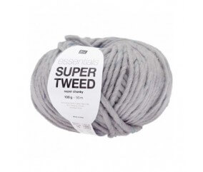 Laine à tricoter Essentials SUPER TWEED Super Chunky 50 gr - RICO Design 03 VIOLET
