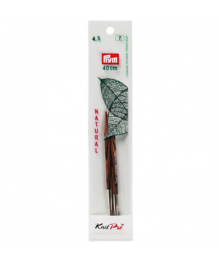 Prym natura 40cm knit pro knitpro Sperenza n°4,5 numéro aiguilles pointes circulaire